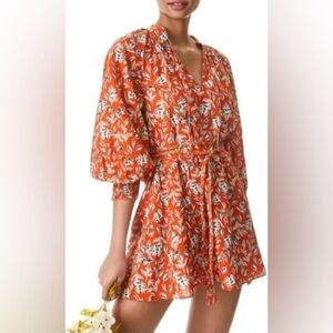 Alice + Olivia Lillian floral dress